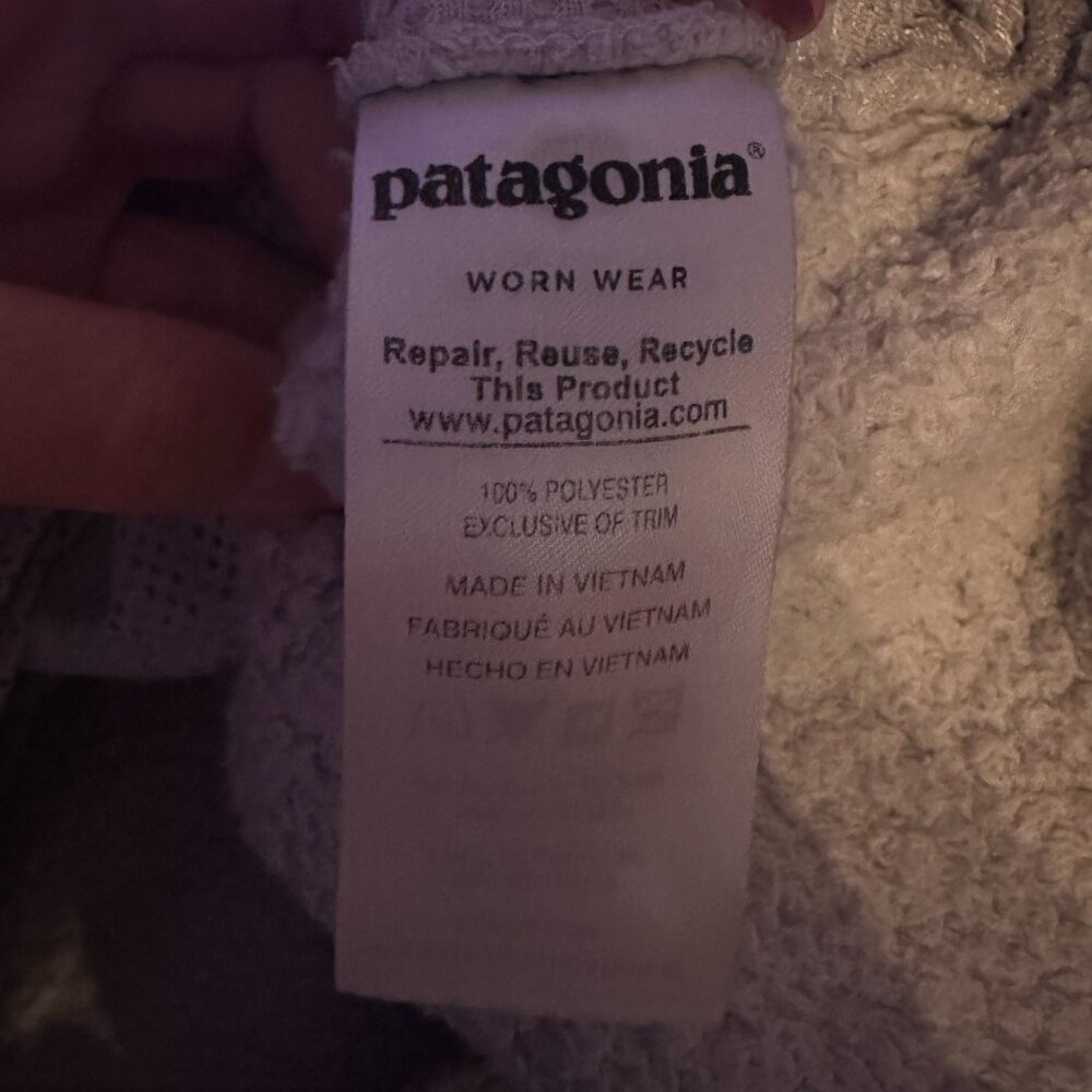 Patagonia Los Gatos Quarter Zip Fleece Pullover Big Kid Sweater size 14 - Picture 6 of 8